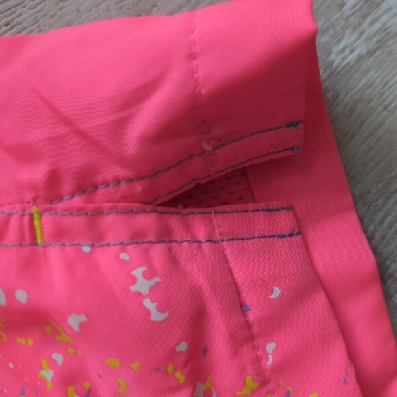 Nike Kyrie 6 Graffiti Gym Swim Beach Shorts Digital Pink Neon Vintage 90s Y2K XL - Picture 10 of 15